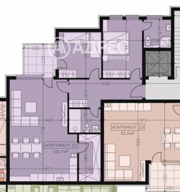 Тристаен апартамент, София, Манастирски ливади - изток, 663001, Снимка 1