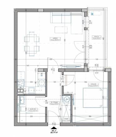 Двустаен апартамент, Варна, Владислав Варненчик, 673001, Снимка 1
