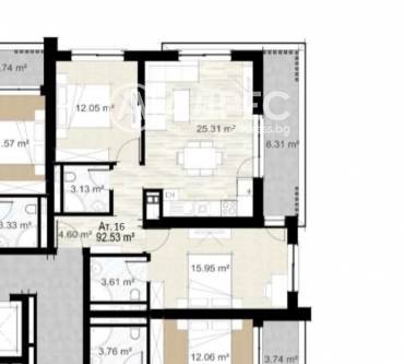 Тристаен апартамент, София, Сердика, 668003, Снимка 1