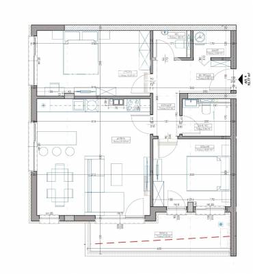 Тристаен апартамент, Варна, Владислав Варненчик, 673003, Снимка 1