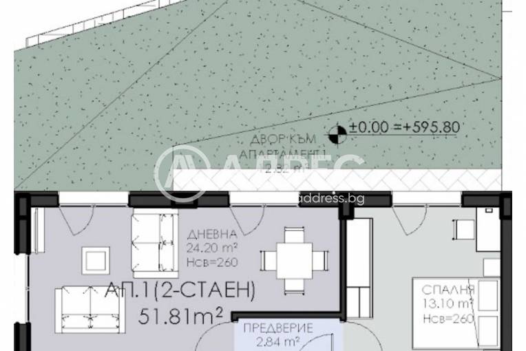 Двустаен апартамент, София, Овча купел 1, 698003, Снимка 5