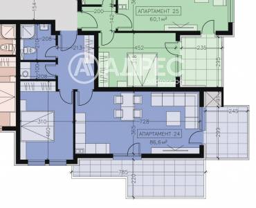 Двустаен апартамент, София, Манастирски ливади - изток, 663004, Снимка 1