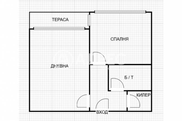 Двустаен апартамент, Варна, АГ болница, 692005, Снимка 4