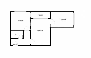 Двустаен апартамент, Варна, Аспарухово, 693006, Снимка 1