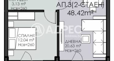 Двустаен апартамент, София, Овча купел 1, 698006, Снимка 4