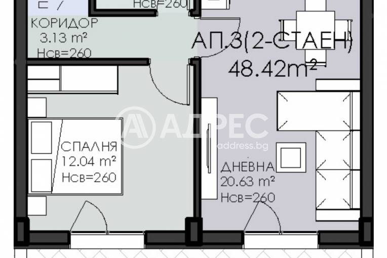 Двустаен апартамент, София, Овча купел 1, 698006, Снимка 4