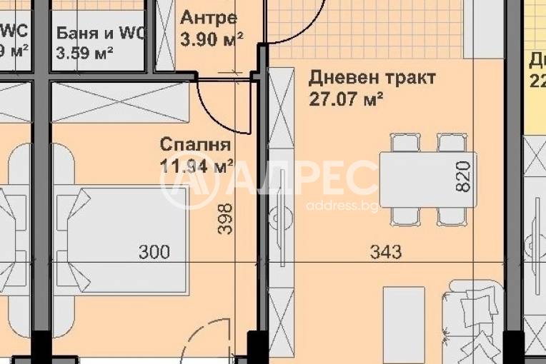 Двустаен апартамент, Варна, Владислав Варненчик, 679011, Снимка 5