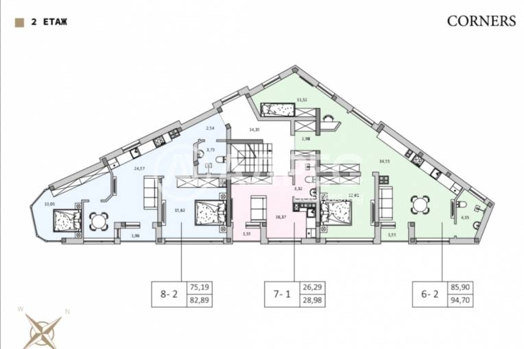 Тристаен апартамент, Варна, м-ст Акчелар, 652016, Снимка 3