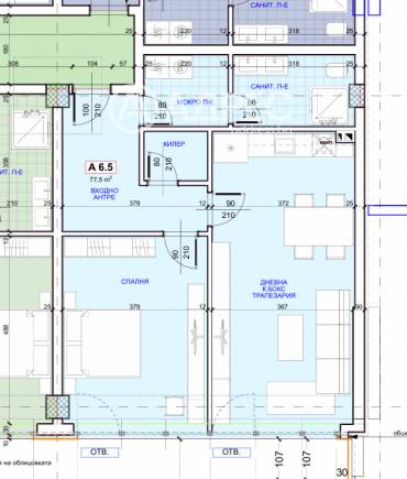 Двустаен апартамент, Русе, Здравец изток, 664016, Снимка 1