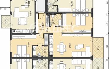 Тристаен апартамент, София, Бояна, 678016, Снимка 1