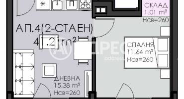 Двустаен апартамент, София, Овча купел 1, 698017, Снимка 5