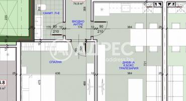 Двустаен апартамент, Русе, Здравец изток, 664018, Снимка 3
