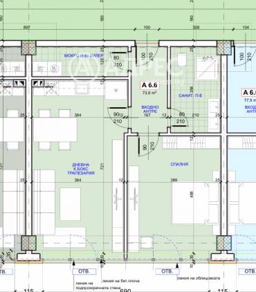 Двустаен апартамент, Русе, Здравец изток, 664018, Снимка 1