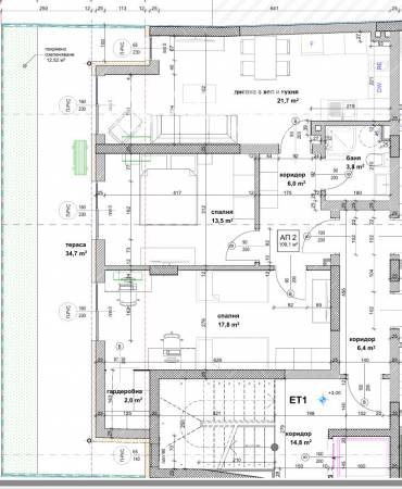 Тристаен апартамент, София, Банишора, 650020, Снимка 1