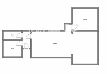 Тристаен апартамент, София, Яворов, 663023, Снимка 1