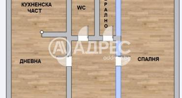 Етаж от къща, Варна, Цветен квартал, 678023, Снимка 1