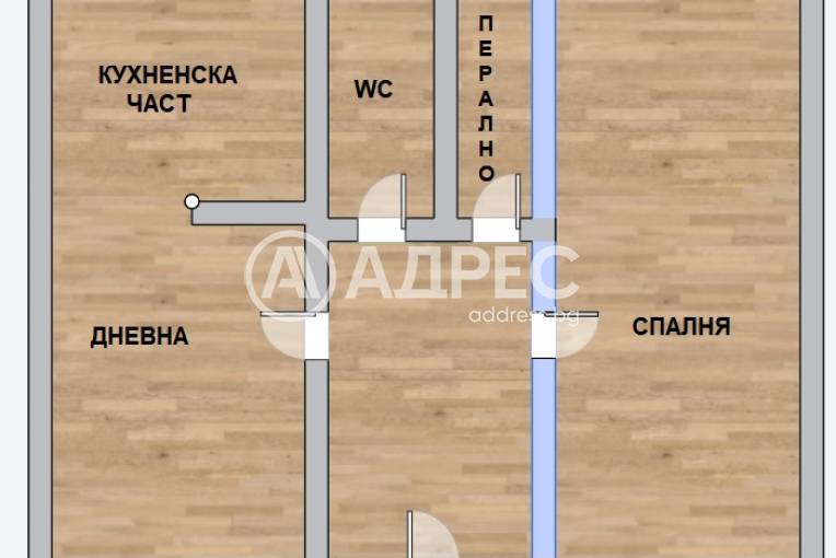 Етаж от къща, Варна, Цветен квартал, 678023, Снимка 1