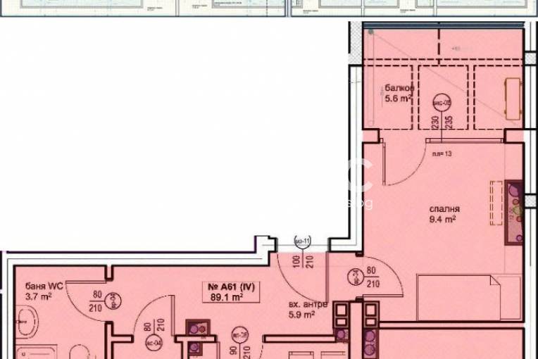 Двустаен апартамент, Бургас, Братя Миладинови, 595024, Снимка 3