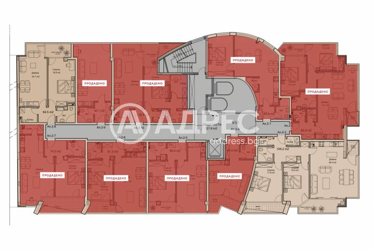 Едностаен апартамент, София, Манастирски ливади - изток, 627024, Снимка 10