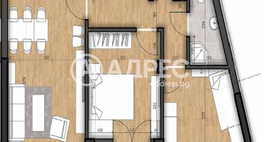 Тристаен апартамент, София, Левски В, 652025, Снимка 2