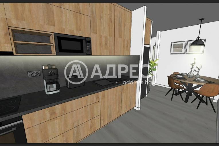 Тристаен апартамент, София, Младост 4, 684028, Снимка 1