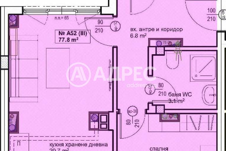 Двустаен апартамент, Бургас, Братя Миладинови, 595030, Снимка 3