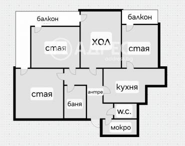 Многостаен апартамент, София, Хладилника, 697030, Снимка 1