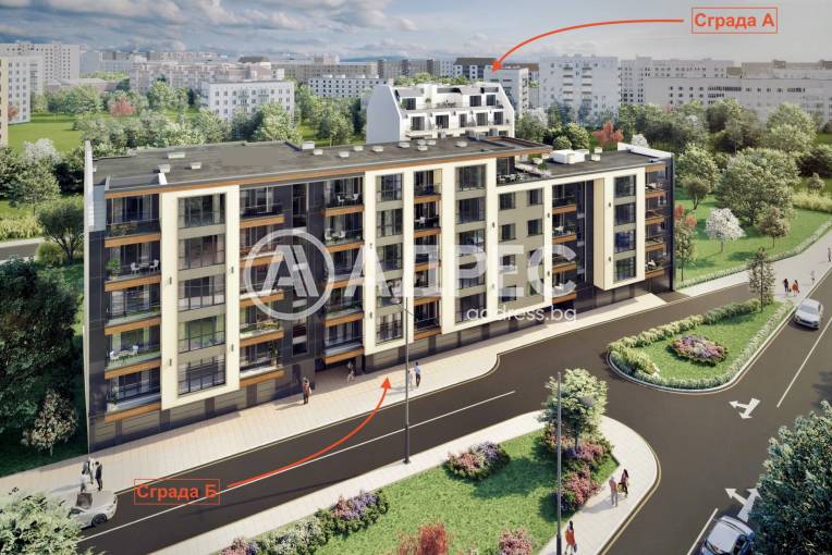 Тристаен апартамент, София, Суха река, 652032, Снимка 1