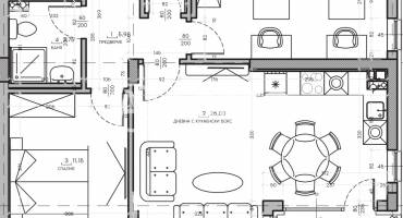 Тристаен апартамент, София, Малинова Долина, 669032, Снимка 2