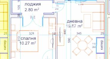 Двустаен апартамент, Варна, м-ст Пчелина, 604033, Снимка 2