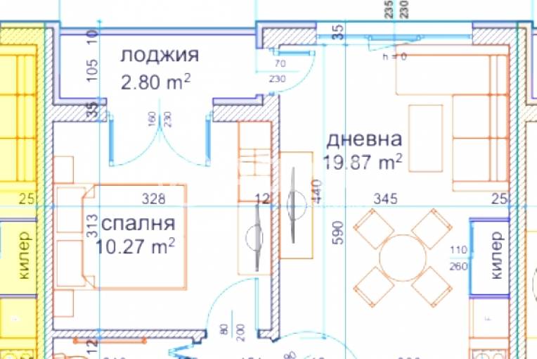 Двустаен апартамент, Варна, м-ст Пчелина, 604033, Снимка 2