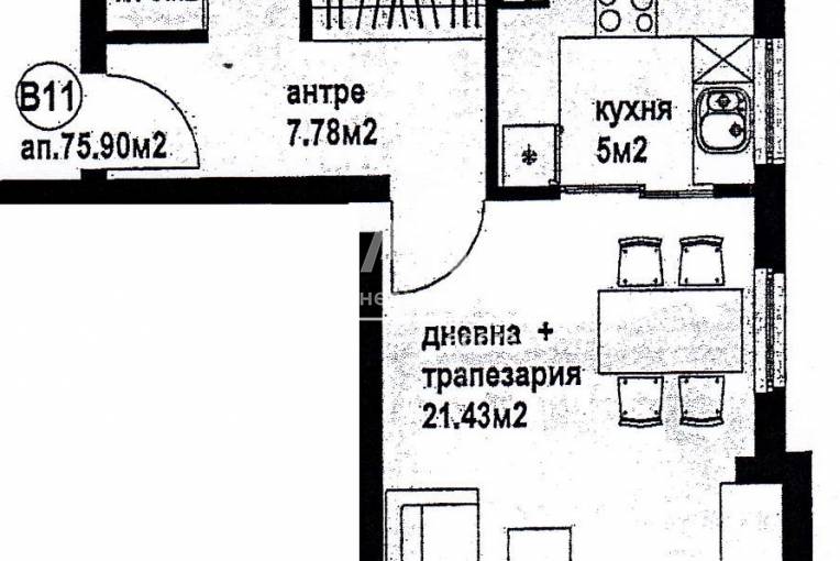 Двустаен апартамент, Плевен, Градска част, 578036, Снимка 2