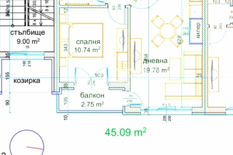 Двустаен апартамент, Варна, м-ст Пчелина, 604038, Снимка 2