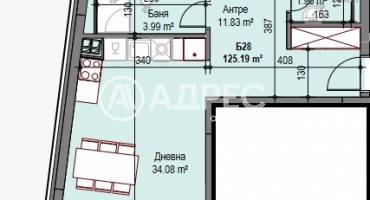 Тристаен апартамент, София, Суха река, 661039, Снимка 1