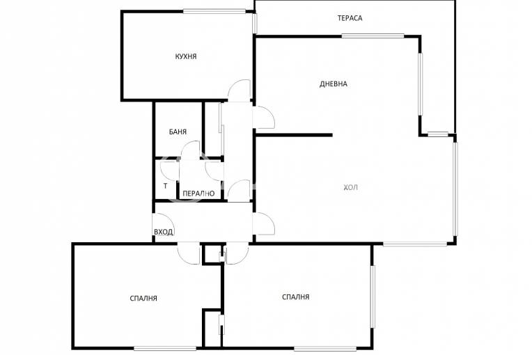 Тристаен апартамент, Варна, Аспарухово, 688039, Снимка 4