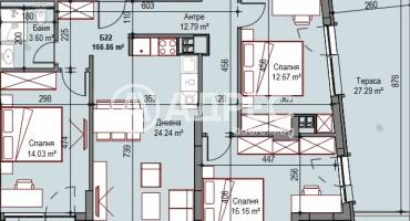 Многостаен апартамент, София, Суха река, 661040, Снимка 1