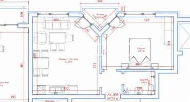 Двустаен апартамент, Варна, Зимно кино Тракия, 680045, Снимка 5