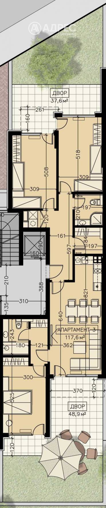 Многостаен апартамент, София, Манастирски ливади - изток, 656046, Снимка 1