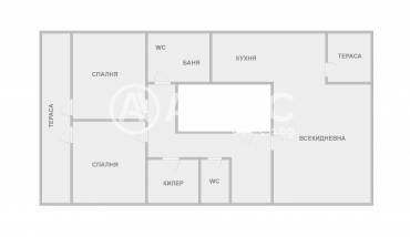 Тристаен апартамент, Варна, Гранд Мол Варна, 684049, Снимка 1