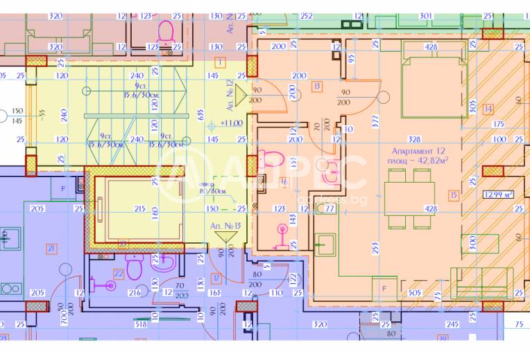 Едностаен апартамент, Благоевград, Баларбаши, 653051, Снимка 1