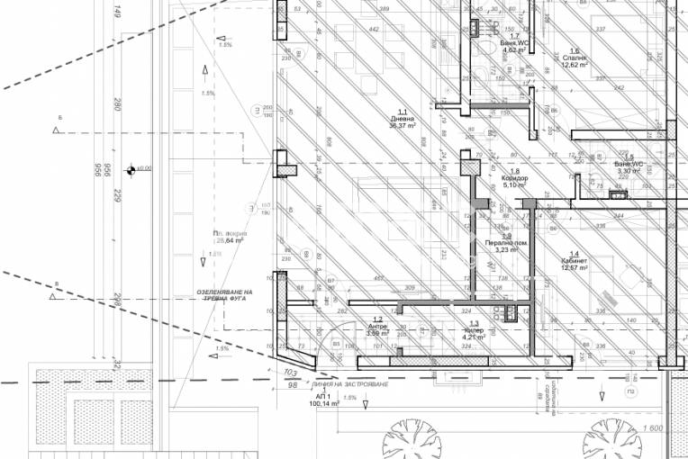 Тристаен апартамент, Варна, м-ст Акчелар, 664051, Снимка 2