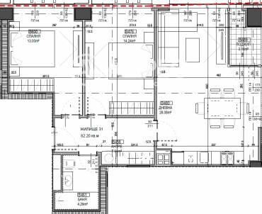 Тристаен апартамент, София, Център, 658053, Снимка 1