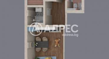 Тристаен апартамент, Пловдив, Христо Смирненски, 643054, Снимка 2