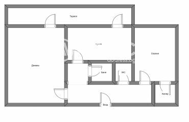 Двустаен апартамент, София, Борово, 663055, Снимка 1