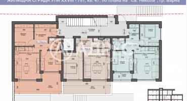 Тристаен апартамент, Варна, м-ст Свети Никола, 677055, Снимка 2