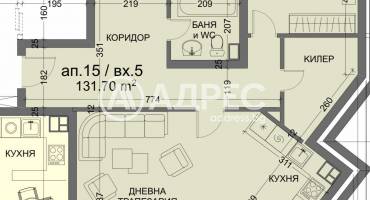 Многостаен апартамент, Варна, к.к. Чайка, 644057, Снимка 13