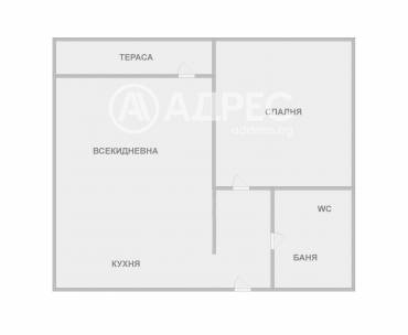 Двустаен апартамент, Варна, Западна Промишлена Зона, 694057, Снимка 1