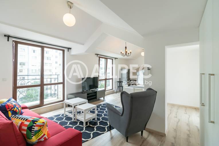 Едностаен апартамент, Варна, Цветен квартал, 677059, Снимка 1