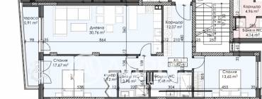 Тристаен апартамент, Пловдив, Каменица 1, 651060, Снимка 1