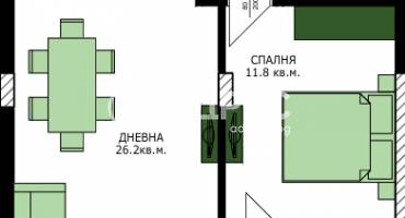 Двустаен апартамент, Варна, Кайсиева градина, 680060, Снимка 4